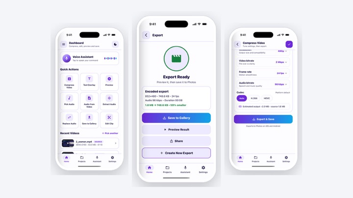 On-Device Video Studio