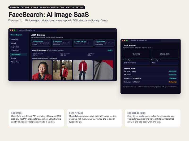 FaceSearch AI Image Platform
