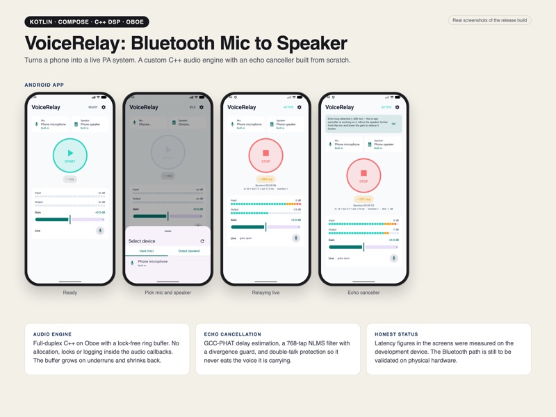 VoiceRelay Live Audio
