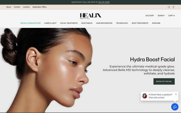 Healix Clinics storefront